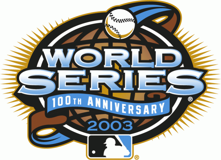 MLB World Series 2003 Primary Logo iron on transfers for clothing